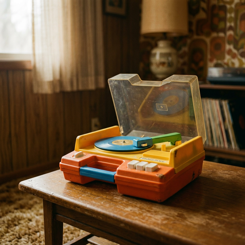 Design inspiration — 1970s Fisher-Price record player